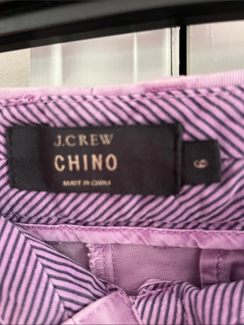 J. Crew Lilac Chino Shorts